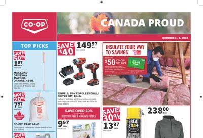 Co-op (West) Home Centre Flyer October 2 to 8 Co-op (West) Home Centre Flyer October 2 to 8