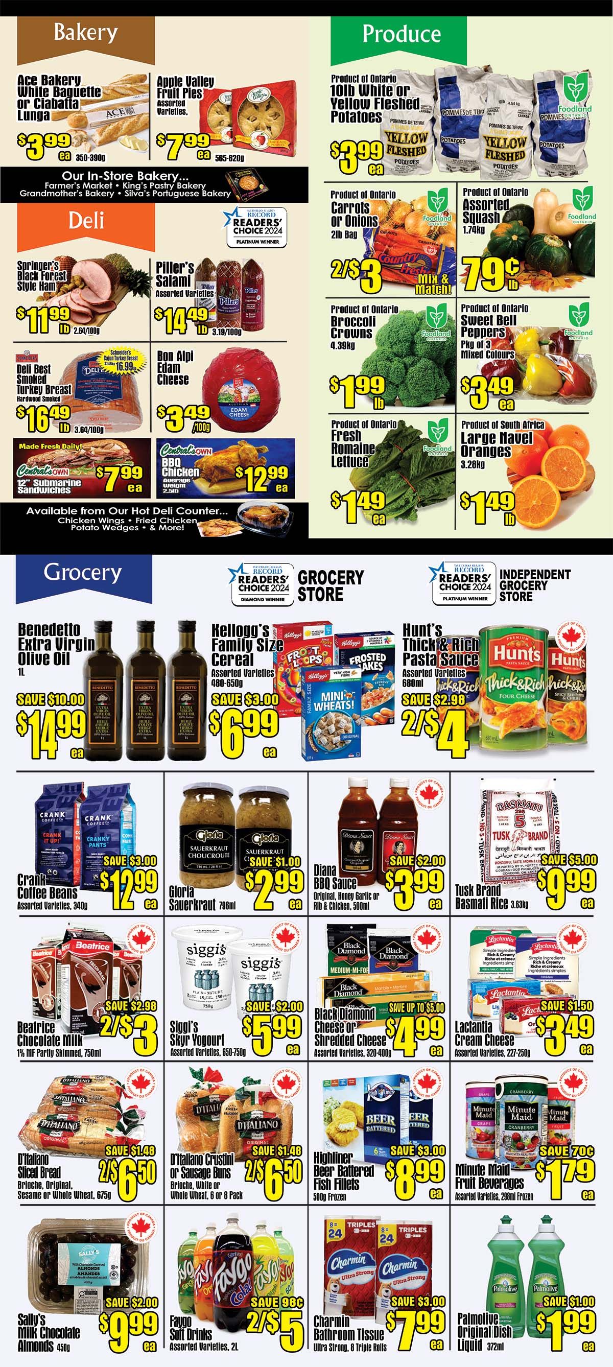 Central Fresh Market Flyer October 2 to 9