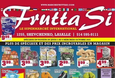Frutta Si Flyer October 2 to 8