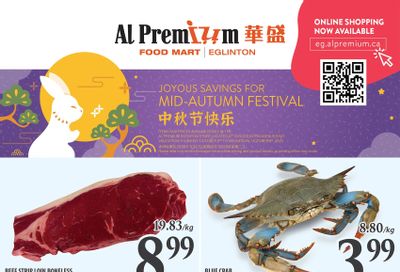 Al Premium Food Mart (Eglinton Ave.) Flyer October 2 to 8 Al Premium Food Mart (Eglinton Ave.) Flyer October 2 to 8