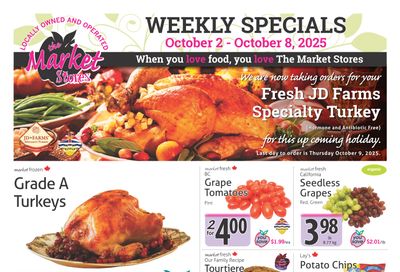 The Market Stores Flyer October 2 to 8