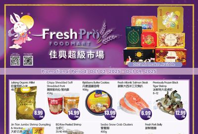 FreshPro Foodmart (Richmond Hill) Flyer October 3 to 9 FreshPro Foodmart (Richmond Hill) Flyer October 3 to 9