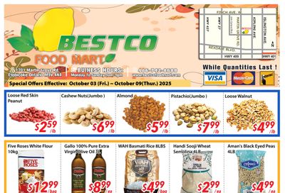 BestCo Food Mart (Etobicoke) Flyer October 3 to 9