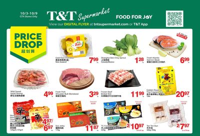 T&T Supermarket (GTA) Flyer October 3 to 9