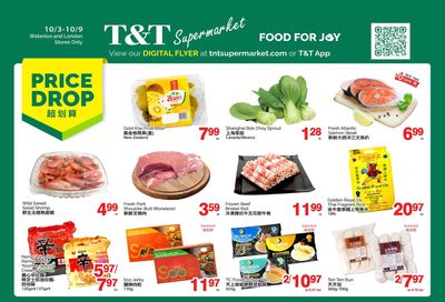 T&T Supermarket (London & Waterloo) Flyer October 3 to 9