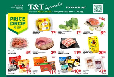 T&T Supermarket (Ottawa & Kanata) Flyer October 3 to 9