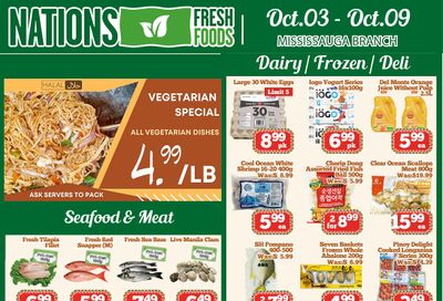 Nations Fresh Foods (Mississauga) Flyer October 3 to 9