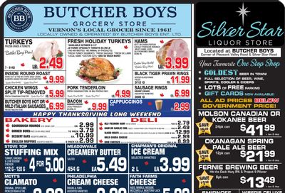 Butcher Boys Grocery Store Flyer October 3 to 13