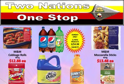 Two Nations One Stop Flyer October 3 to 9 Two Nations One Stop Flyer October 3 to 9