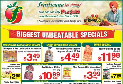Fruiticana (Kelowna) Flyer October 3 to 8