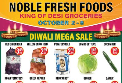 Noble Fresh Foods Flyer October 2 to 8