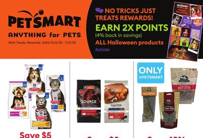 PetSmart Flyer October 6 to November 2 PetSmart Flyer October 6 to November 2