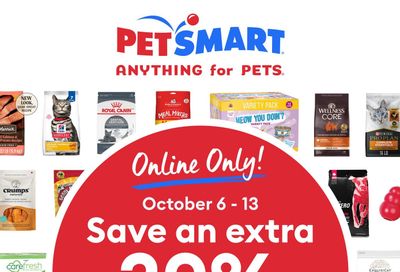 PetSmart Online Deal October 6 to 13 PetSmart Online Deal October 6 to 13
