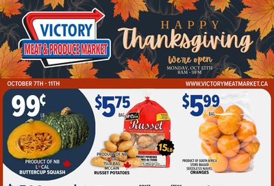 Victory Meat Market Flyer October 7 to 11