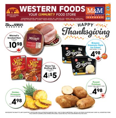 Western Foods Flyer October 3 to 9