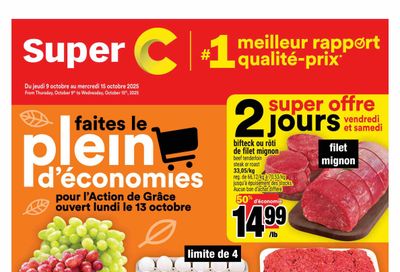 Super C Flyer October 9 to 15 Super C Flyer October 9 to 15