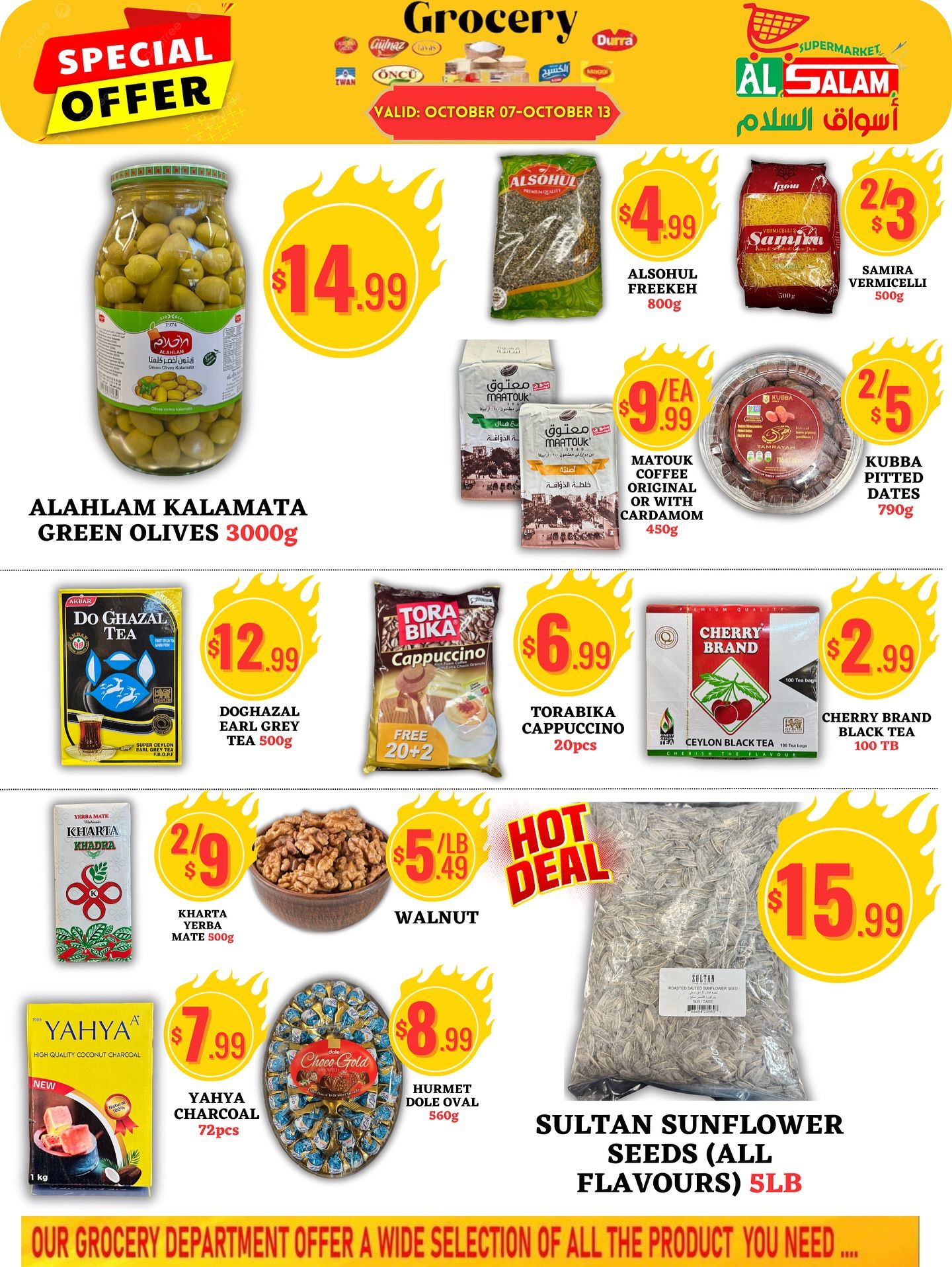 Al-Salam Supermarket Flyer October 7 to 13