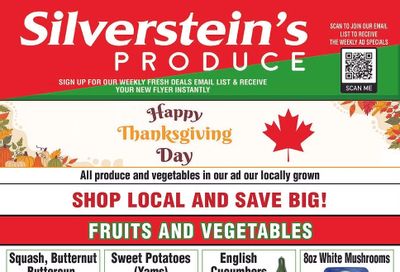 Silverstein's Produce Flyer October 7 to 11