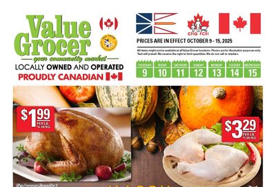 Value Grocer Flyer October 9 to 15