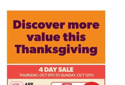 Zehrs Flyer October 9 to 15