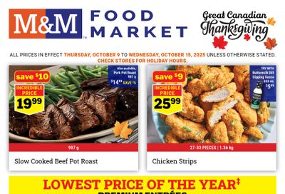 M&M Food Market (Atlantic & West) Flyer October 9 to 15