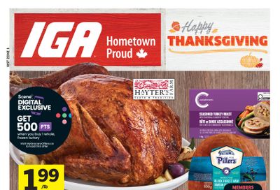 IGA (West) Flyer October 9 to 15