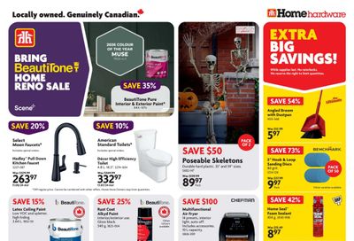 Home Hardware (Atlantic) Flyer October 9 to 22 