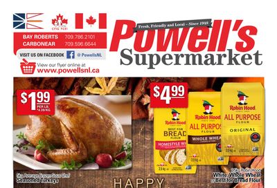 Powell's Supermarket Flyer October 9 to 15