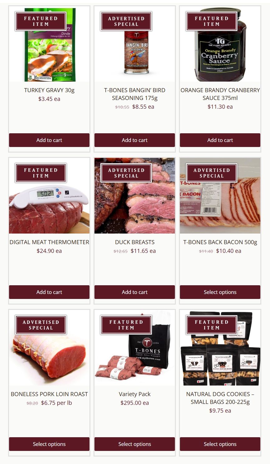 T-Bone's Flyer October 8 to 14