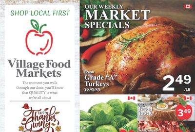 Village Food Markets Flyer October 8 to 14 Village Food Markets Flyer October 8 to 14