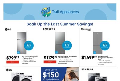 Trail Appliances (BC) Flyer October 9 to 15