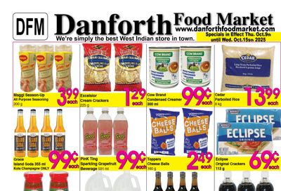 Danforth Food Market Flyer October 9 to 15