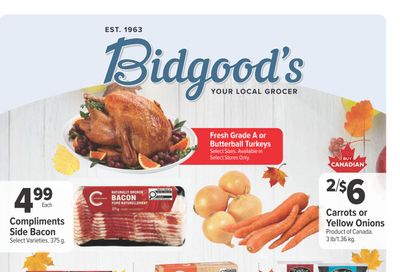 Bidgood's Flyer October 9 to 15