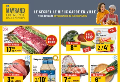 Mayrand Flyer October 8 to 14 Mayrand Flyer October 8 to 14