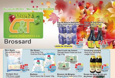 Marche C&T (Brossard) Flyer October 9 to 15