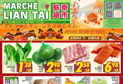 Marche Lian Tai Flyer October 9 to 15