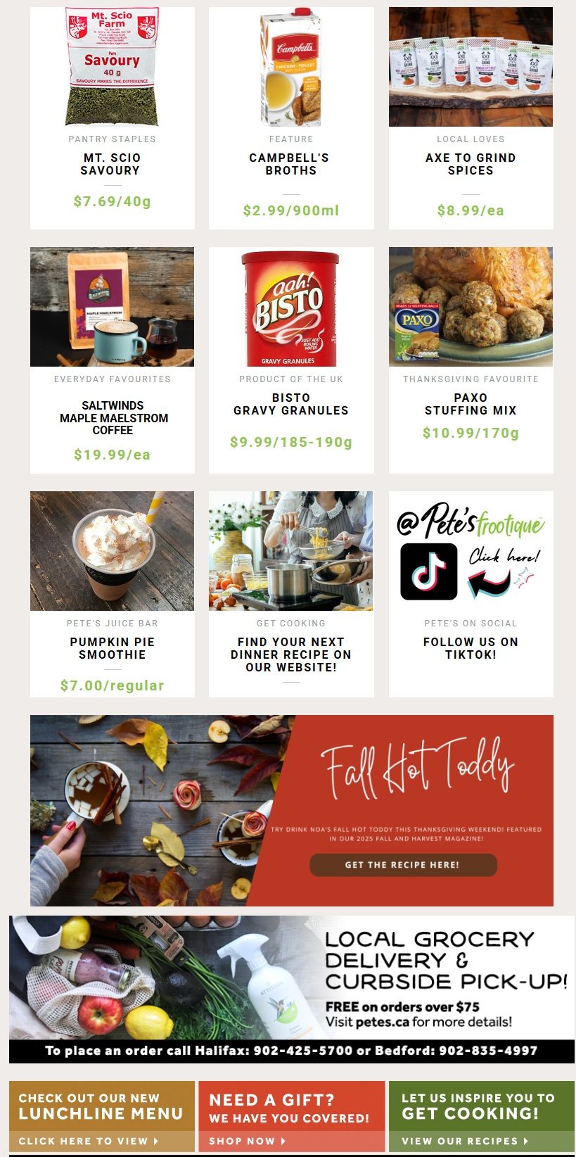 Pete's Fine Foods Flyer October 9 to 15