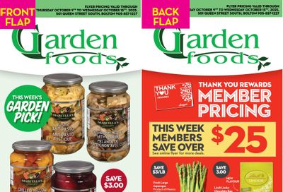 Garden Foods Flyer October 9 to 15 Garden Foods Flyer October 9 to 15