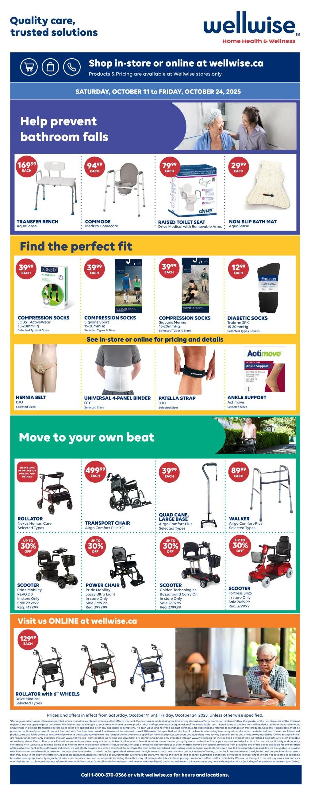 Wellwise By Shoppers Flyer October 11 to 17