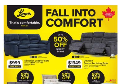 Leon’s Flyer October 9 to 29
