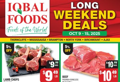 Iqbal Foods Flyer October 9 to 15