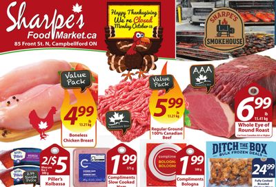 Sharpe's Food Market Flyer October 9 to 15