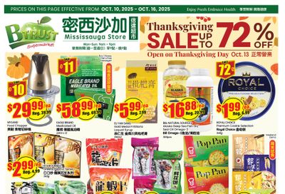 Btrust Supermarket (Mississauga) Flyer October 10 to 16