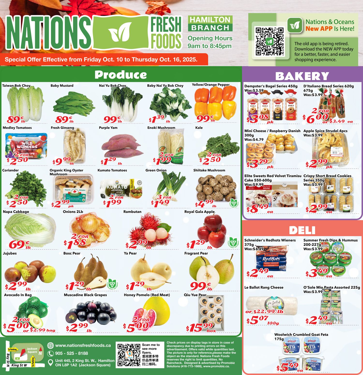 Nations Fresh Foods (Hamilton) Flyer October 10 to 16