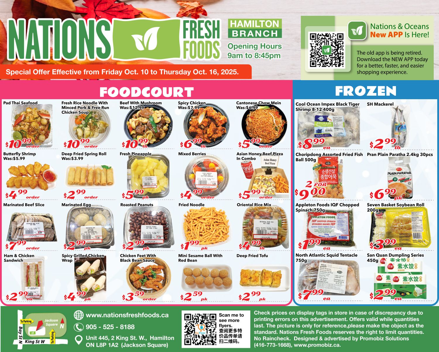 Nations Fresh Foods (Hamilton) Flyer October 10 to 16