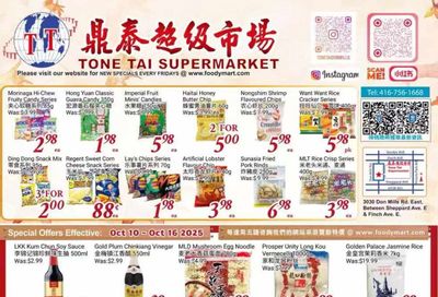 Tone Tai Supermarket Flyer October 10 to 16