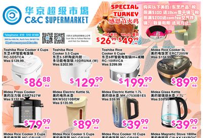 C&C Supermarket Flyer October 10 to 16