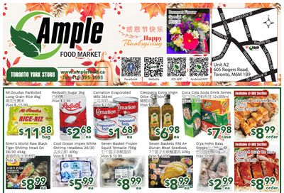 Ample Food Market (North York) Flyer October 10 to 16 Ample Food Market (North York) Flyer October 10 to 16