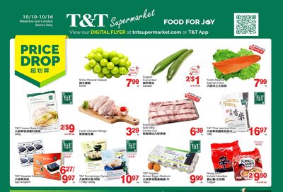 T&T Supermarket (London & Waterloo) Flyer October 10 to 16 T&T Supermarket (London & Waterloo) Flyer October 10 to 16