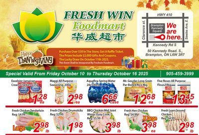 Fresh Win Foodmart Flyer October 10 to 16